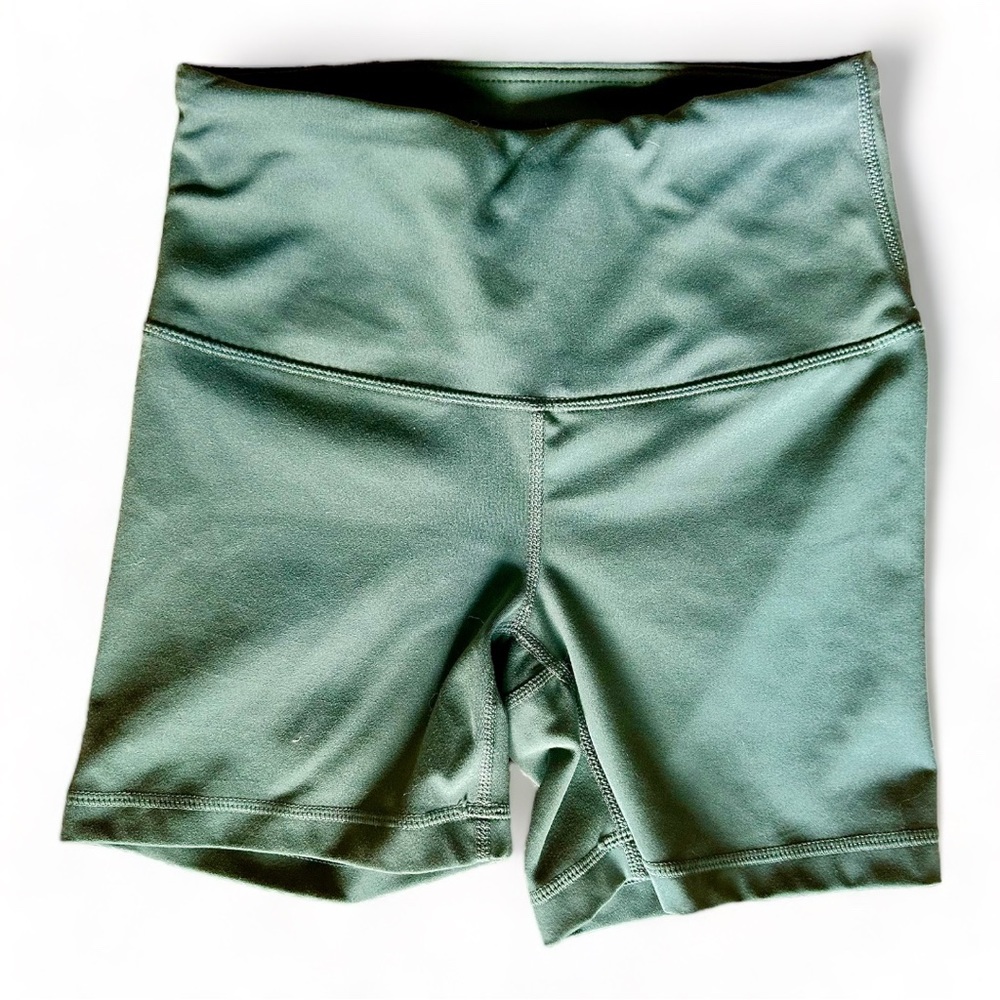 Seafoam Green Biker Shorts